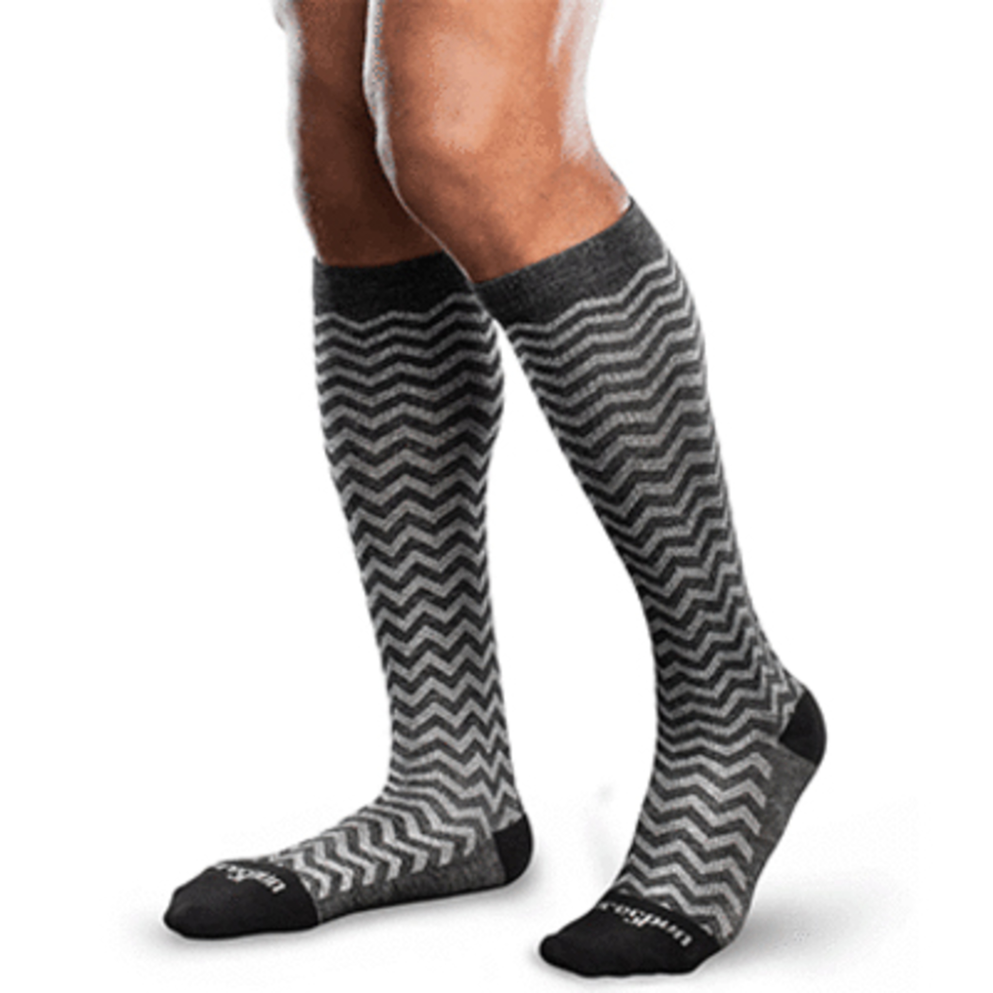 Therafirm® Core-Spun Patterned Support Socks