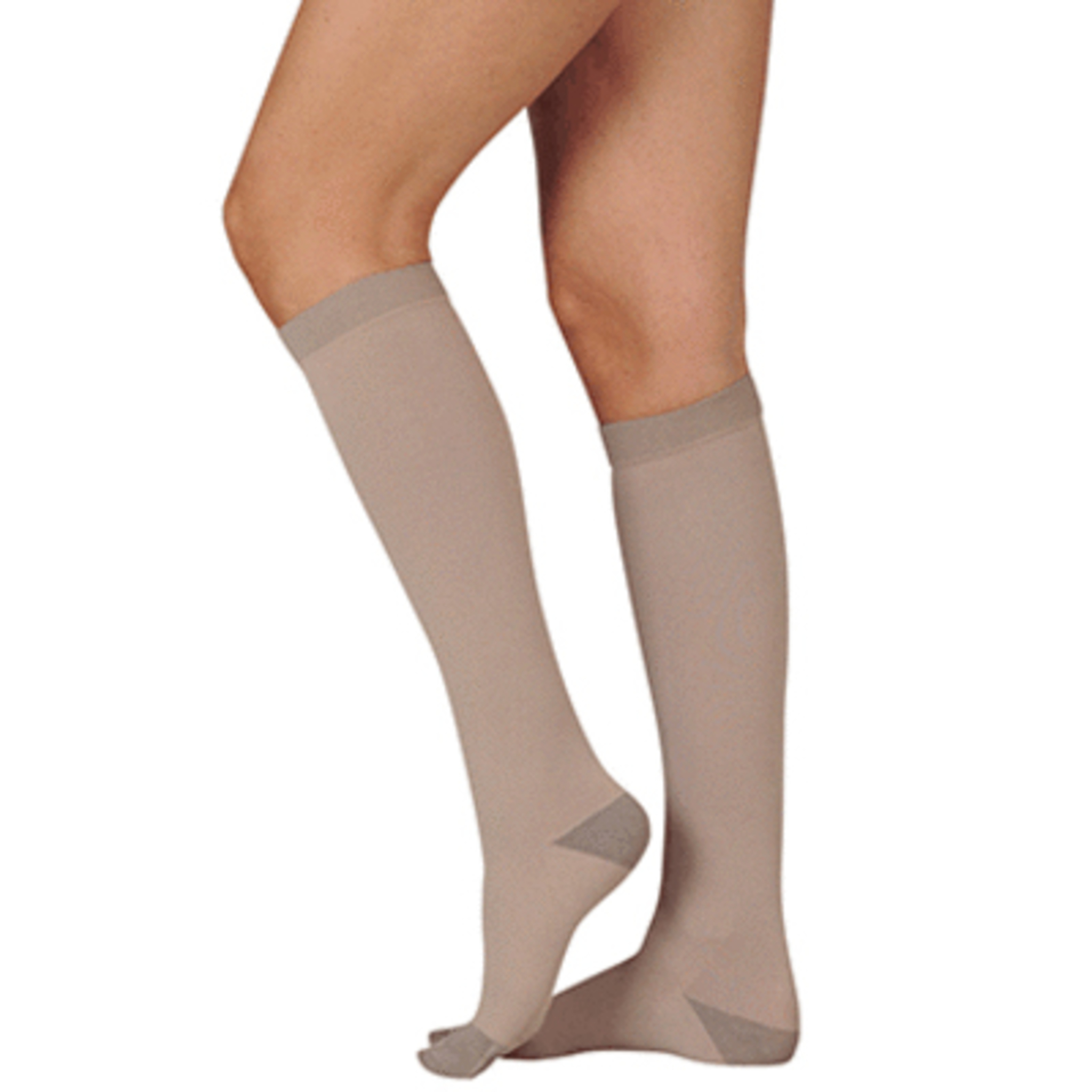 Bas de compression "Soft Silver"