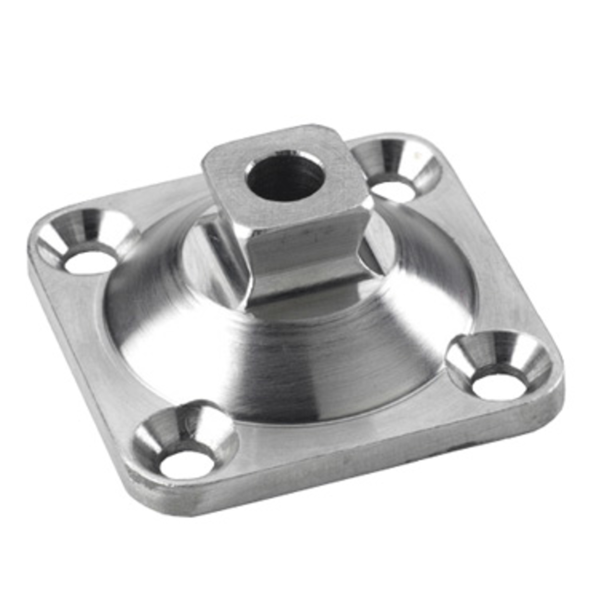 Adaptateur d’emboîture avec pyramide et trou