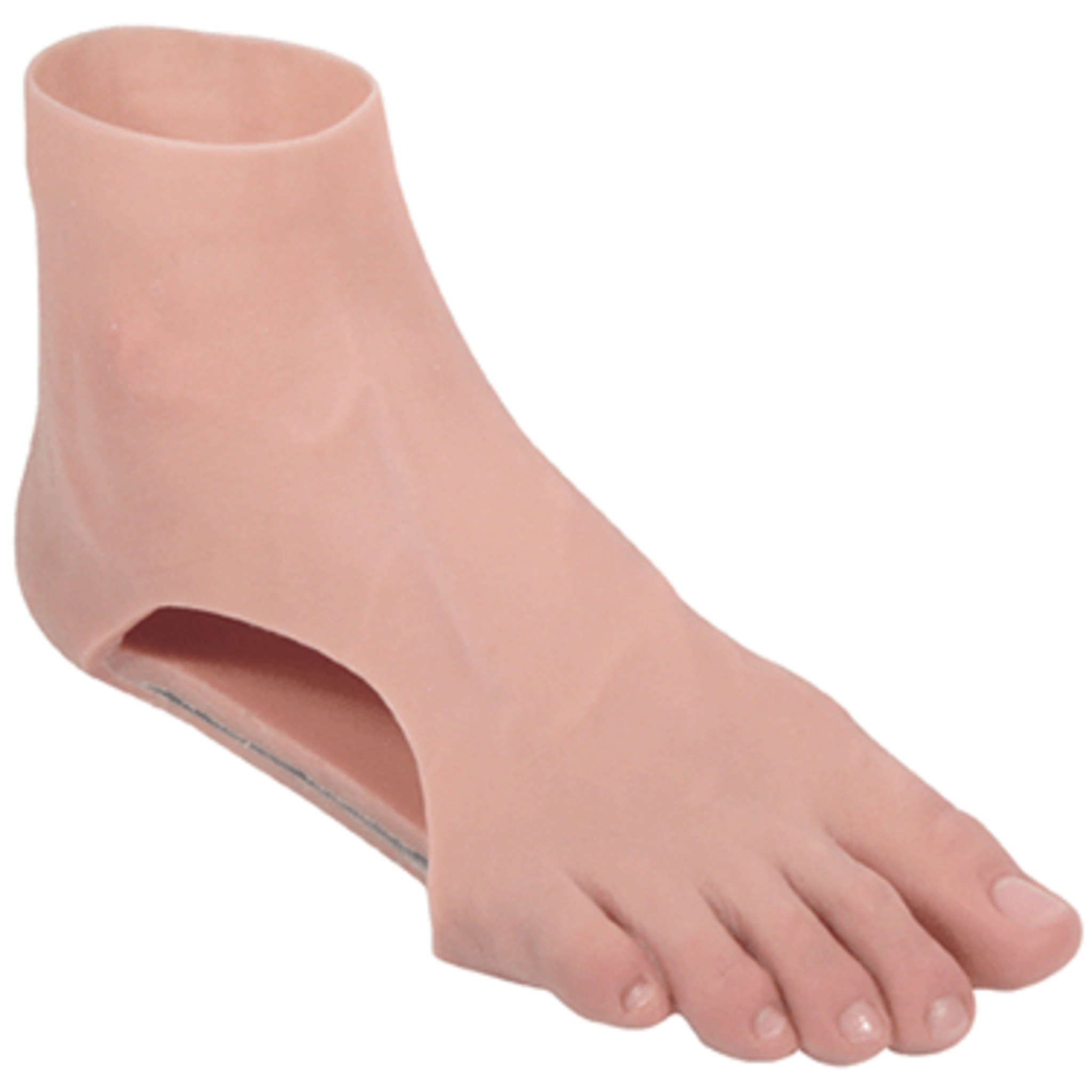 Recouvrement de pied en silicone avec plaque de retour d’énergie (Modèle HDSF)