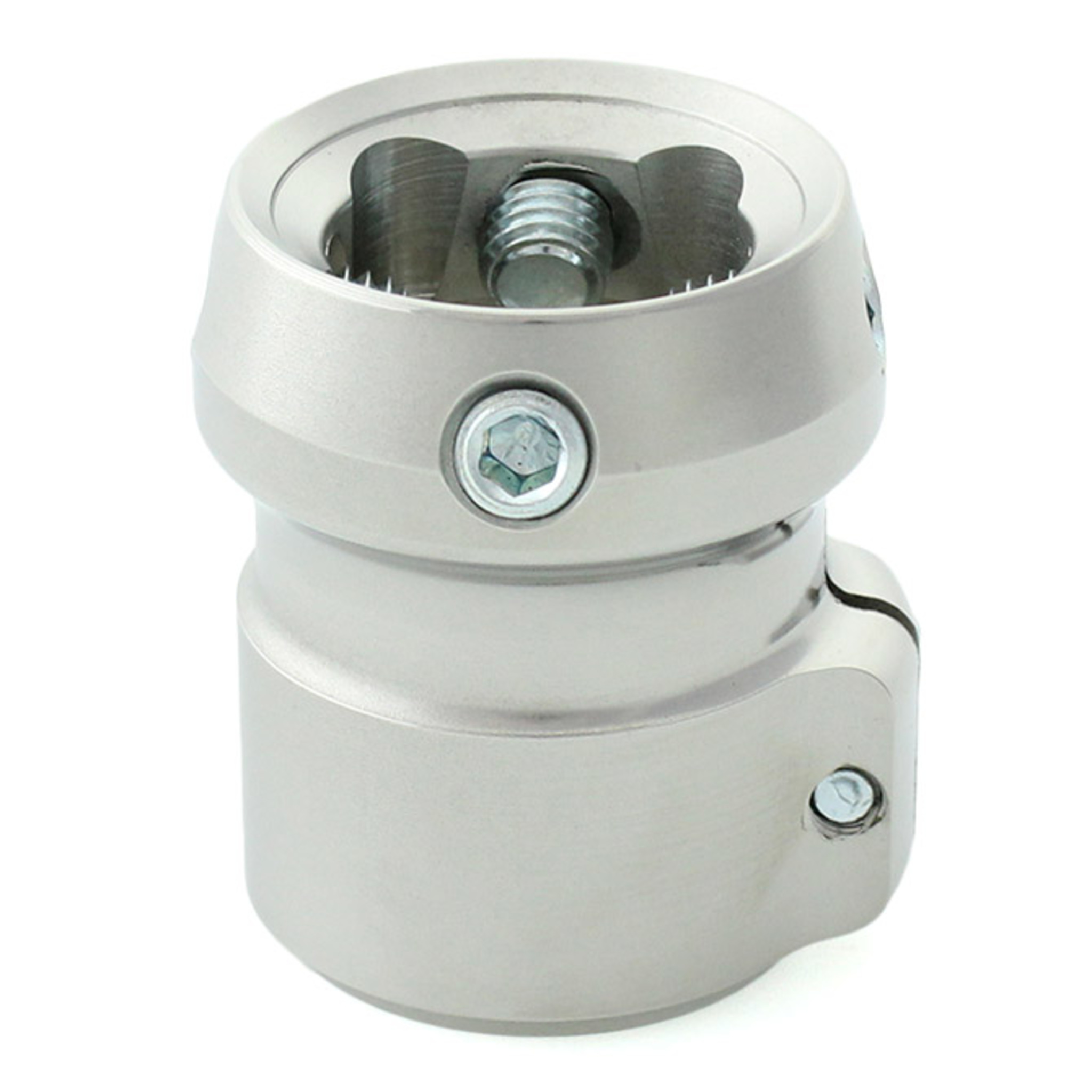 Adaptateur pour tube avec fixation plat, en acier inoxydable