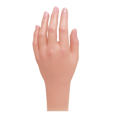 Gant pédiatrique de silicone avec main passif en mousse et connecteur (Modèles 120/120L)